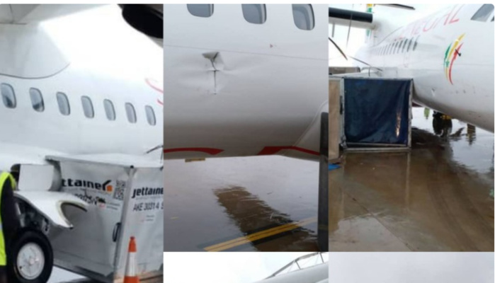 Accident à l'aéroport Charles de Gaulle de Paris: un avion Air Sénégal endommagé