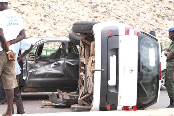 Accident de la route à Fatick: Trois morts et deux autres blessées enregistrés
