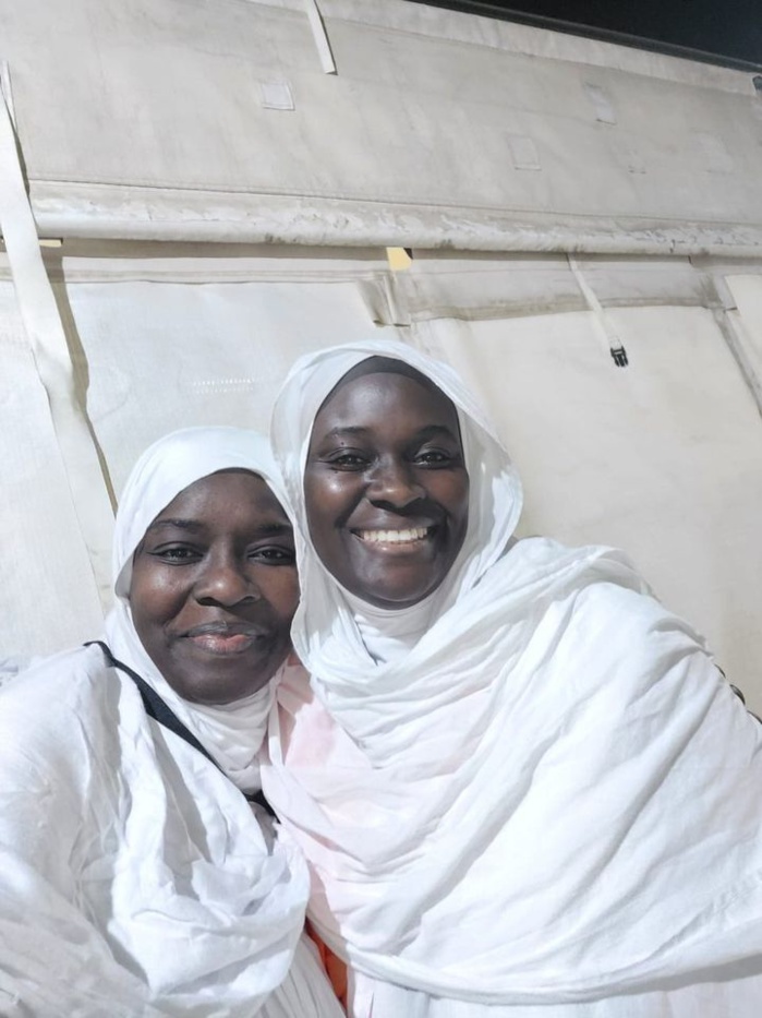 Hajj 2022: Hourèye Thiam en toute complicité avec les pèlerins (Photos)
