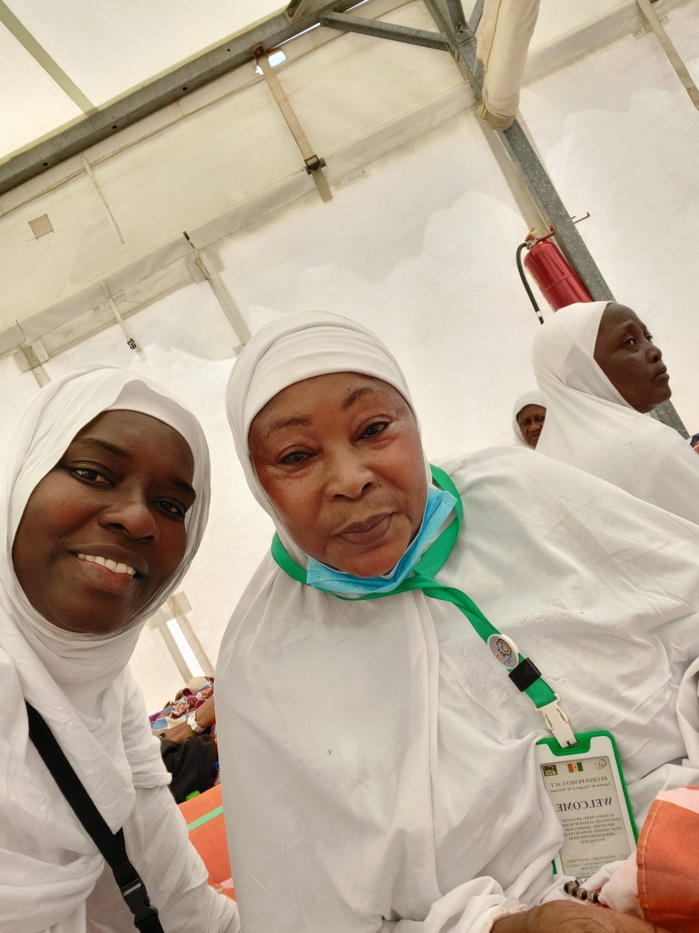 Hajj 2022: Hourèye Thiam en toute complicité avec les pèlerins (Photos) Hajj 2022: Hourèye Thiam en toute complicité avec les pèlerins (Photos)