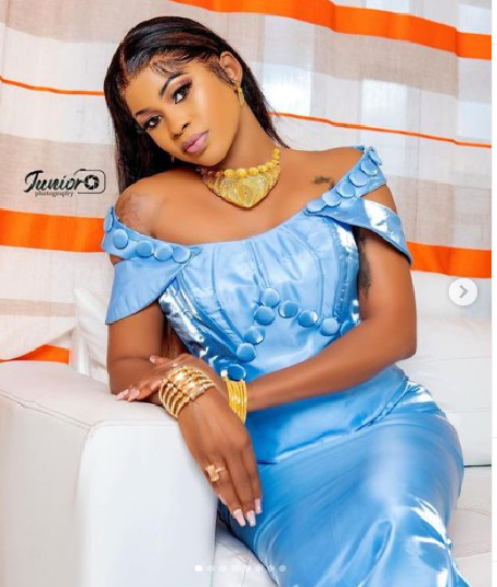 Tabaski 2022: Admirez la tenue de Marichou (Photos)