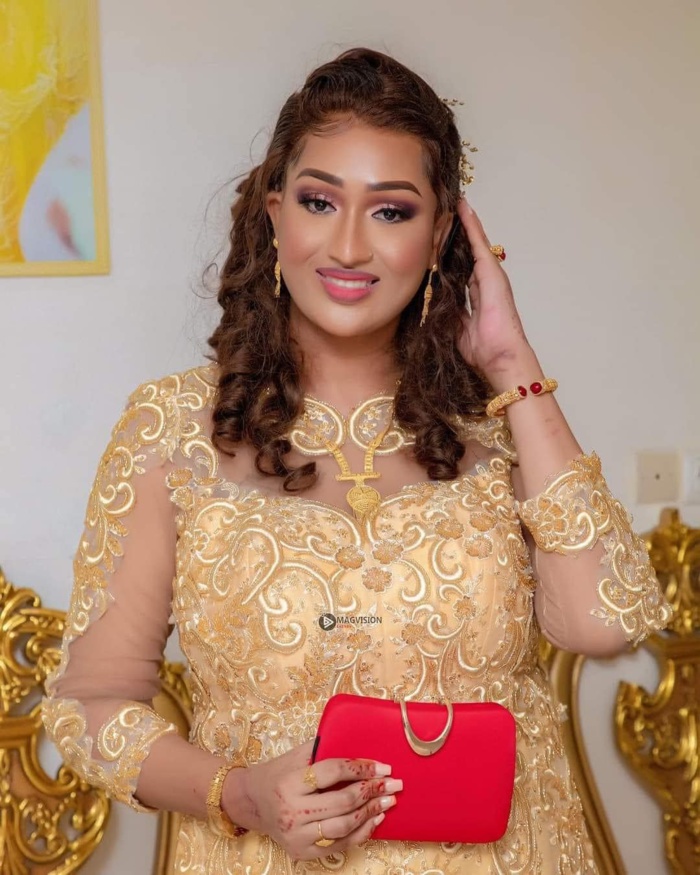 Baptême du bébé de Cheikh Bara Ndiaye: Admirez les tenues de sa ravissante femme (Photos)