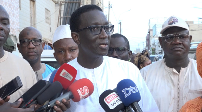 Parcelles-Assainies : Amadou Ba ne lâche pas les visites de proximité Parcelles-Assainies : Amadou Ba ne lâche pas les visites de proximité
