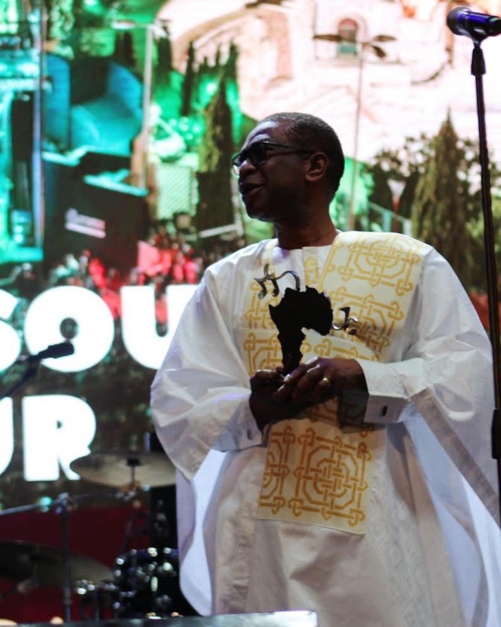 Youssou Ndour : «J'exprime ma joie d'avoir été désigné lauréat du prix La Mar de musicas 2022» Youssou Ndour : «J'exprime ma joie d'avoir été désigné lauréat du prix La Mar de musicas 2022»