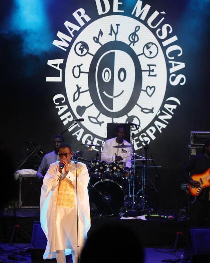 Youssou Ndour : «J'exprime ma joie d'avoir été désigné lauréat du prix La Mar de musicas 2022» Youssou Ndour : «J'exprime ma joie d'avoir été désigné lauréat du prix La Mar de musicas 2022»