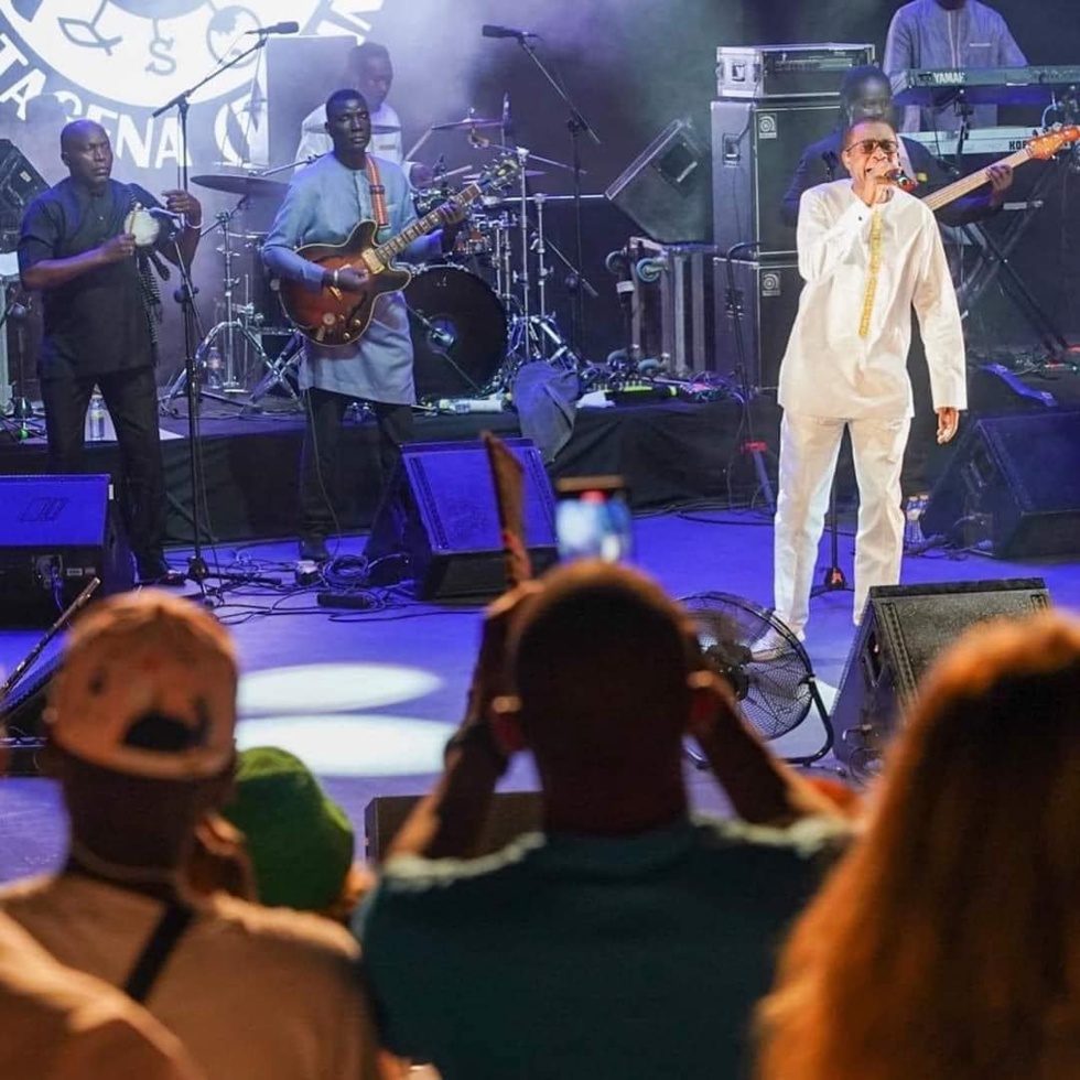 Youssou Ndour a reçu ce lundi 18 juillet 2022 à Cartagena, en Espagne, le Prix « La Mar de Músicas »
