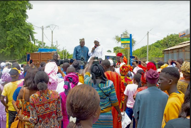 Législatives 2022 / A Sédhiou sous la pluie : Mimi reste déterminée Législatives 2022 / A Sédhiou sous la pluie : Mimi reste déterminée