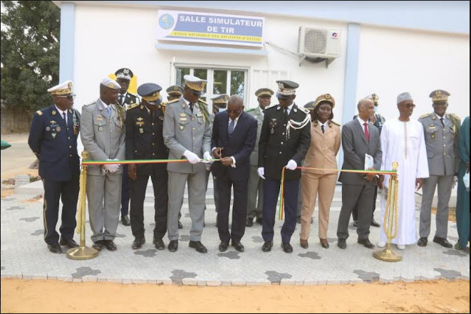 Photos / Enoa : Un nouveau bâtiment pédagogique et un simulateur de tirs, inaugurés