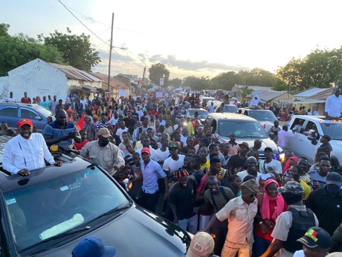 Tournée nationale de la Grande Coalition Wallu Senegal - J7 : Etape de Birkilane - Kaffrine - Malem Hoddar - Koungueul - Koupentoum