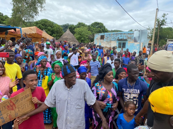 En images : la tournée nationale de la Grande Coalition Wallu Sénégal - J8 (Etape Salémata / Saraya)