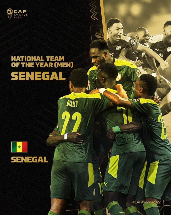 Le Sénégal Sélection de l'Année 2022 🇸🇳👏🏾  #CAFAwards2022