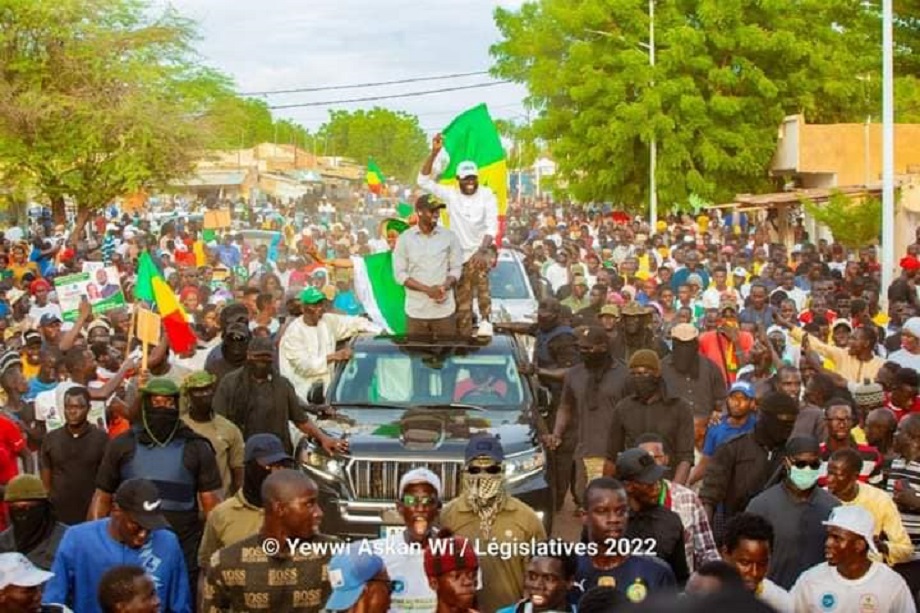 Leur inter-coalition mobilise fort à Touba-Mbacké : Déthié Fall, Khalifa Sall, Sonko, Serigne Bara Dolli…tous avec un large sourire