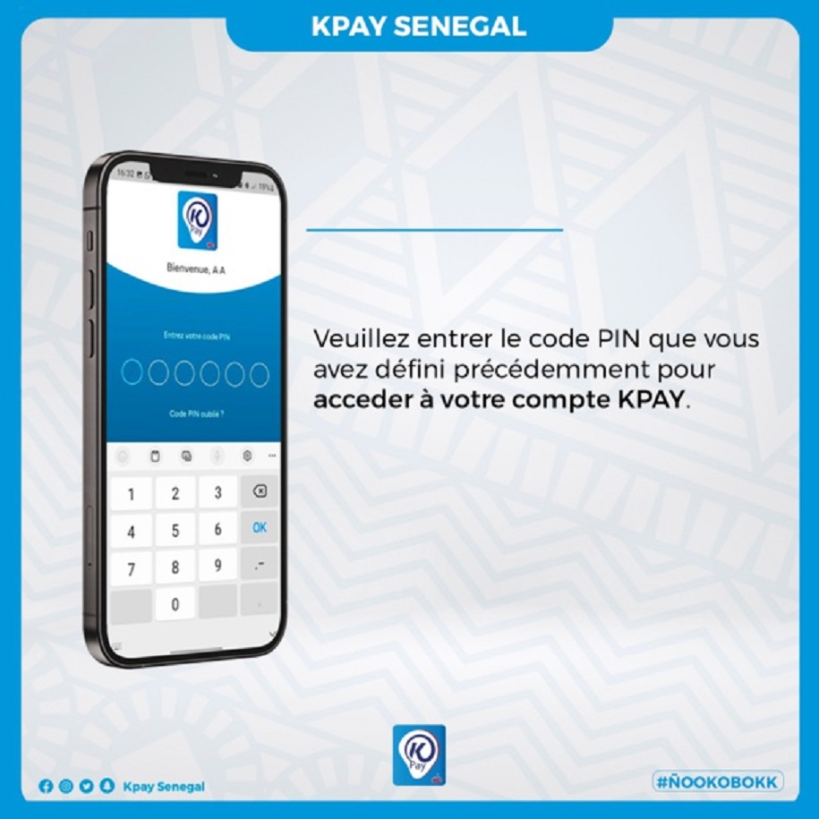 Application KPAY : comment ouvrir un compte...suivez ces instructions
