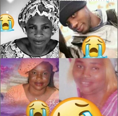 Photos: Les images des quatre (4) membres d’une même famille tués dans un accident de voiture sur la route des Niayes