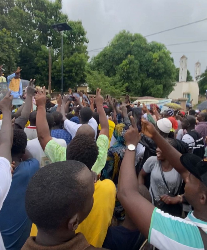 Sédhiou et Bounkiling : le résumé de la dixième étape de la tournée nationale de la Grande Coalition Wallu Sénégal Sédhiou et Bounkiling : le résumé de la dixième étape de la tournée nationale de la Grande Coalition Wallu Sénégal