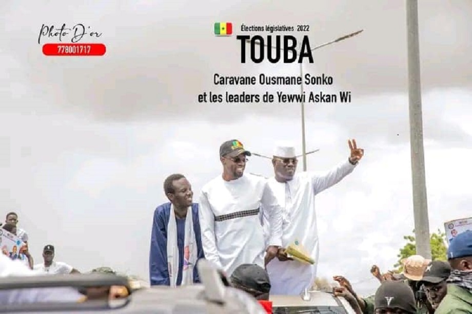 Campagne de Yewwi-Wallu à Touba Mbacké : Les belles photos de la caravane Campagne de Yewwi-Wallu à Touba Mbacké : Les belles photos de la caravane