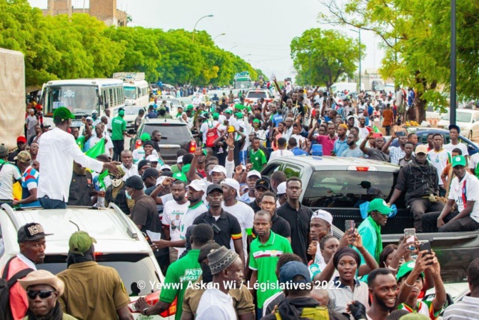 Yewwi Askan Wi à Diamnadio, Bargny et Rufisque : Des prières sollicitées pour « gagner et dire non à un 3e mandat de Macky, sans un seul mort » Yewwi Askan Wi à Diamnadio, Bargny et Rufisque : Des prières sollicitées pour « gagner et dire non à un 3e mandat de Macky, sans un seul mort »