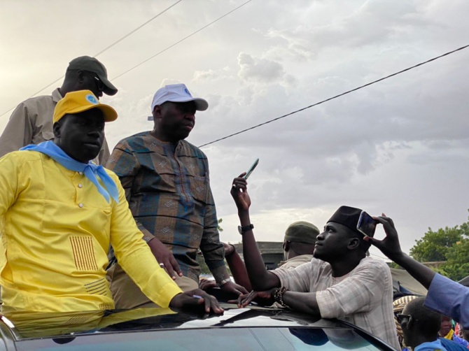 J12 - Tournée nationale de la Grande Coalition Wallu Sénégal. : Dahra Jolof - Linguère – Barkédji à bras ouverts