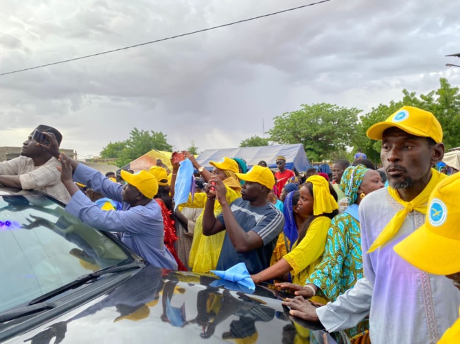 J12 - Tournée nationale de la Grande Coalition Wallu Sénégal. : Dahra Jolof - Linguère – Barkédji à bras ouverts