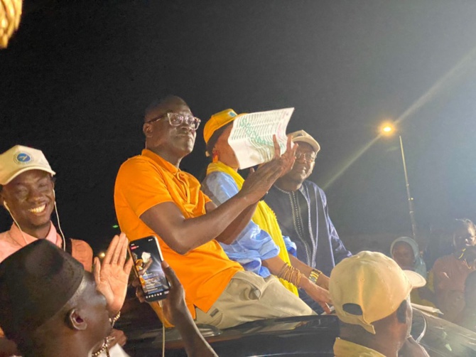 J12 - Tournée nationale de la Grande Coalition Wallu Sénégal. : Dahra Jolof - Linguère – Barkédji à bras ouverts