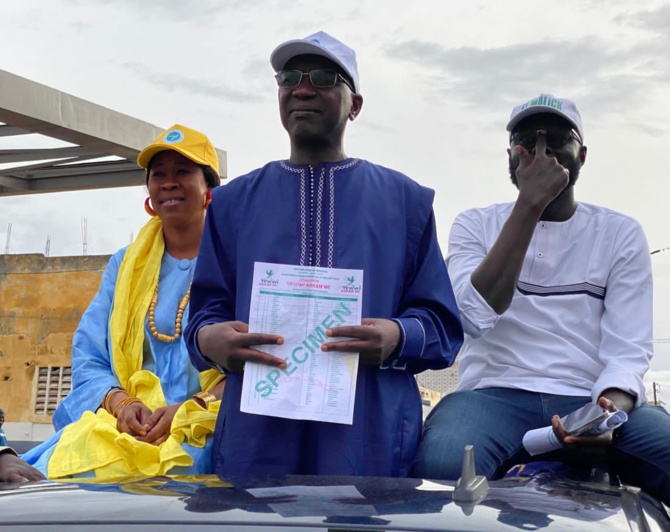 J12 - Tournée nationale de la Grande Coalition Wallu Sénégal. : Dahra Jolof - Linguère – Barkédji à bras ouverts