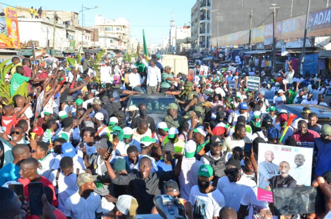 Caravane de la coalition Yewwi Askan Wi à Dakar : Barthélémy Dias tacle Bamba Fall à la Médina