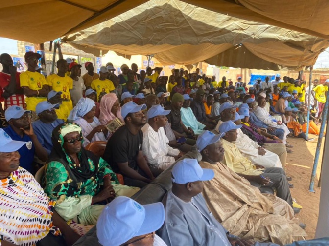 J-14 de la Tournée nationale de la Grande Coalition Wallu Sénégal : Plusieurs localités allant de Podor à Dagana, au menu