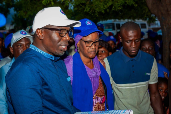 Grande caravane de la coalition Aar Sénégal avec à sa tête, Ibrahima Hamidou Dème (Photos)
