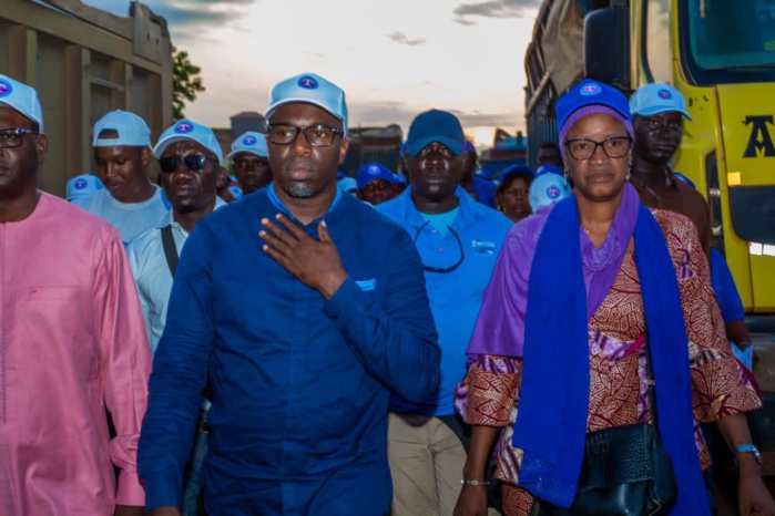 Grande caravane de la coalition Aar Sénégal avec à sa tête, Ibrahima Hamidou Dème (Photos)