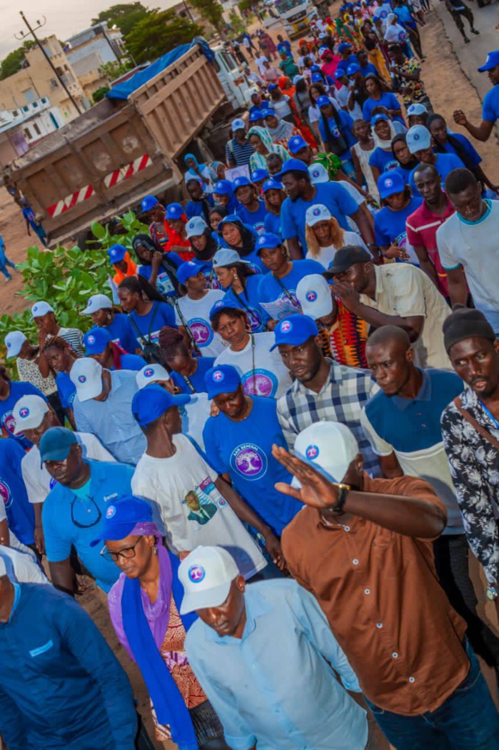 Grande caravane de la coalition Aar Sénégal avec à sa tête, Ibrahima Hamidou Dème (Photos)