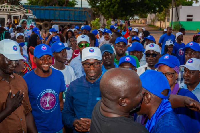 Grande caravane de la coalition Aar Sénégal avec à sa tête, Ibrahima Hamidou Dème (Photos)