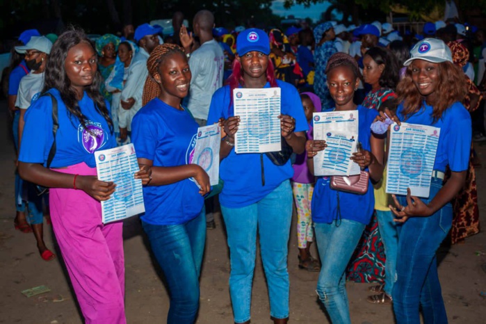 Grande caravane de la coalition Aar Sénégal avec à sa tête, Ibrahima Hamidou Dème (Photos)