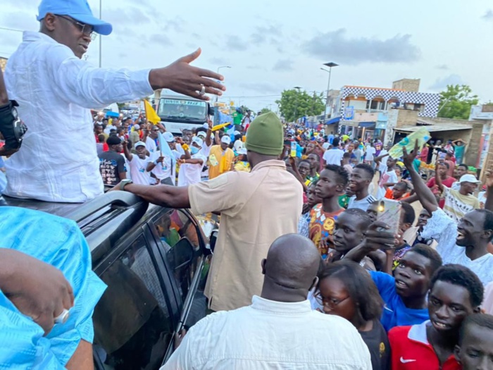 TOURNEE NATIONALE DE LA GRANDE COALITION WALLU SÉNÉGAL : ÉTAPES SAINT LOUIS - LOUGA - KEBEMER