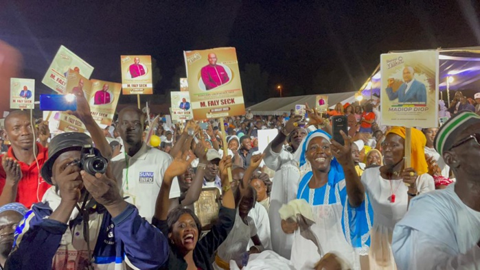 Meeting du maire Faly Seck à Ross Béthio (Photos)