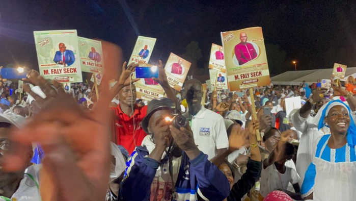 Meeting du maire Faly Seck à Ross Béthio (Photos)