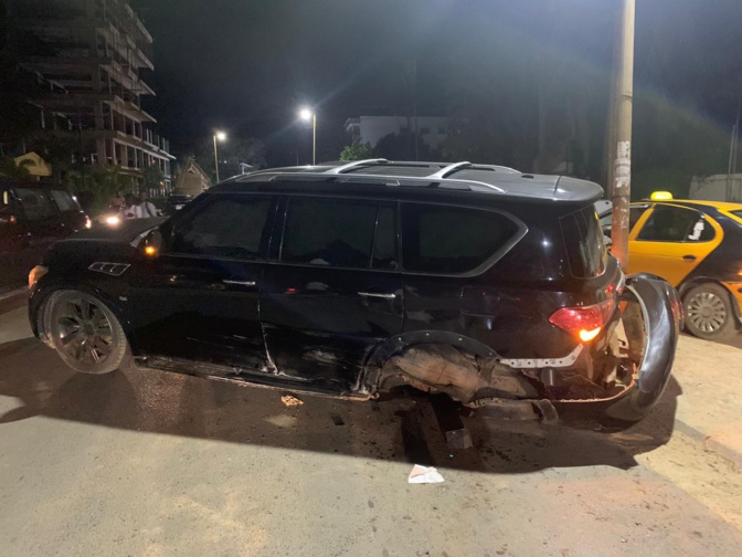 Course-poursuite sur la route des Almadies : Henri Guigon percute 3 véhicules et blesse un passager