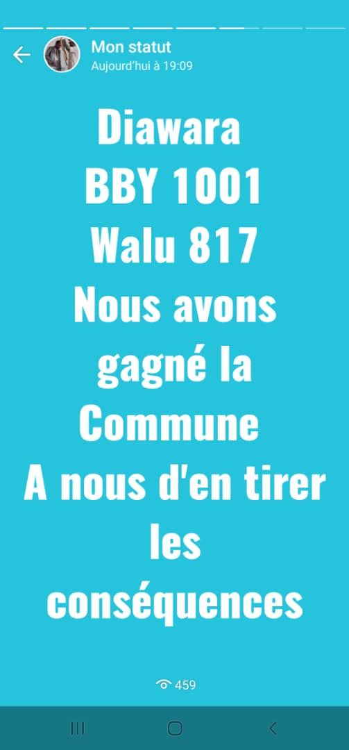Législatives 2022 / Bakel Commune: BBY largement en tête