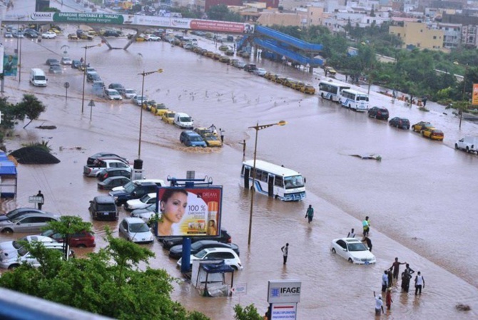 Fortes plues à Dakar : Un décès enregistré sur la Corniche ouest