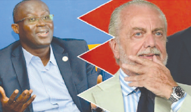 La réponse de Augustin Senghor au président de Naples : «Soit il n’est pas intelligent, soit il est raciste»