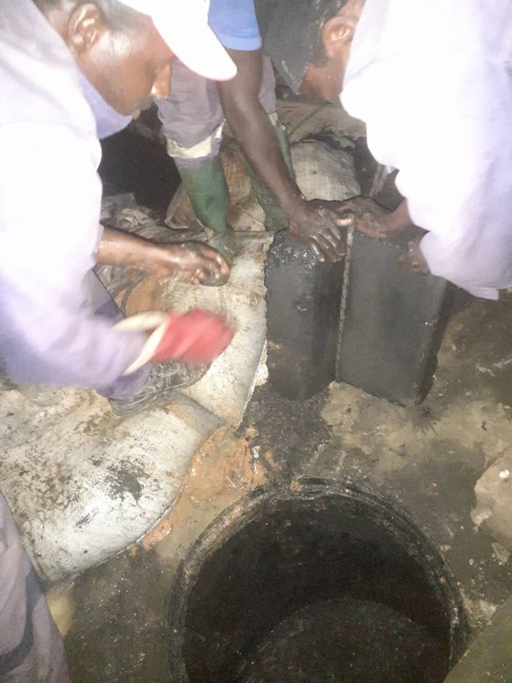 Photos/Thiès: ONAS dénonce des actes de sabotage de son réseau Photos/Thiès: ONAS dénonce des actes de sabotage de son réseau