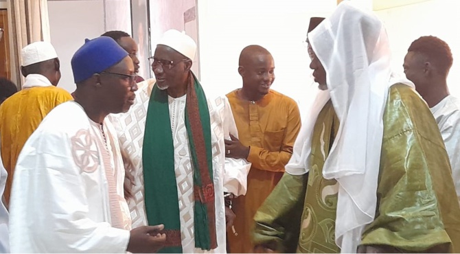 Tournée de remerciements et prières de la grande coalition wallu Sénégal : Les députés reçus par le Khalife Général de Thienaba