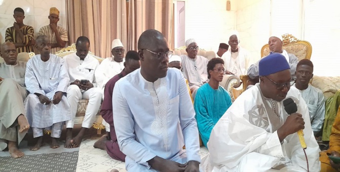 Tournée de remerciements et prières de la grande coalition wallu Sénégal : Les députés reçus par le Khalife Général de Thienaba
