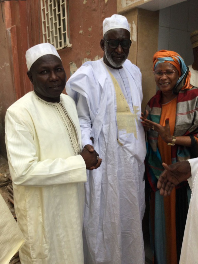 Fin de la première phase de leur tournée nationale auprès des chefs religieux : Wallu Sénégal chez Thierno Madani Tall, Khalife Général de la famille Omarienne.