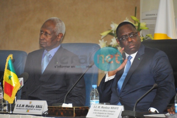 Photos - Abdou Diouf et Macky Sall co-président la 9ème conférence internationale de la Francophonie