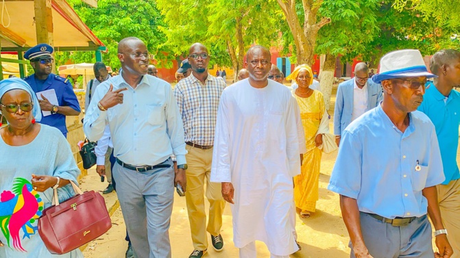 Echanges et perspectives à Gorée: Le DG du Port Aboubacar Sédikh Beye, a rencontré Me Augustin Senghor