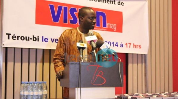 Photos : Lancement du magazine mensuel "Vision Mag" Par Momar Ndiongue et Pape Alé Niang