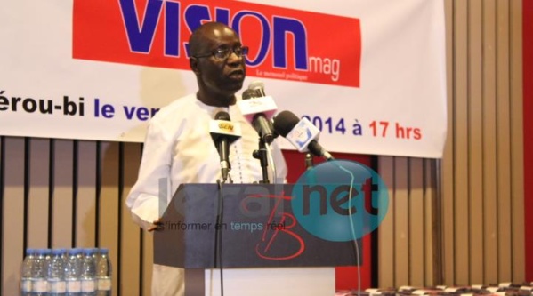 Photos : Lancement du magazine mensuel "Vision Mag" Par Momar Ndiongue et Pape Alé Niang