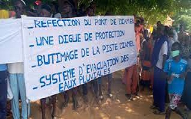Enclavement entre Diamel et Gollere: Les populations réclament la construction d’un pont Enclavement entre Diamel et Gollere: Les populations réclament la construction d’un pont
