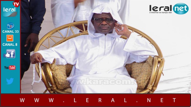 Serigne Modou Kara Mbacké face à la presse ce lundi 5 septembre 2022 pour une importante déclaration