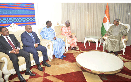 Babacar Diagne reçu par le Pm nigérien